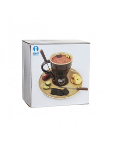 Schoko Fondue Set DKD Home... 2