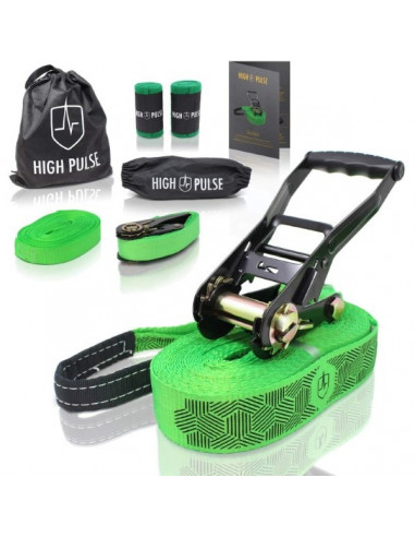 Satz High Pulse Slackline grün (15 m)...