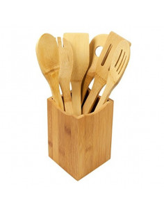 Küchenutensilien Set Bambus...