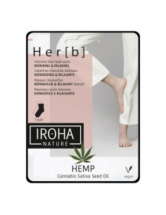 Fussmaske Cannabis Iroha