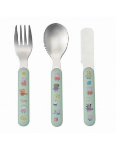 Besteck Peppa Pig + 12...