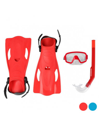 Gafas de Buceo con Tubo y Aletas Adultos