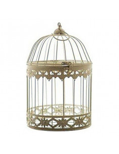 Jaula Blanco Metal Forja... 2