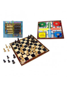 Parcheesi-Brett, Schach und...