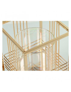 Candelabro Dorado Cristal... 2