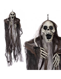 Hängendes Skelett (90 cm) Grau 2