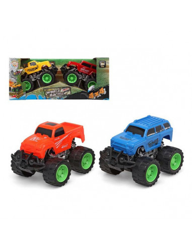 Fahrzeuge-Set 4 x 4 World Racing...