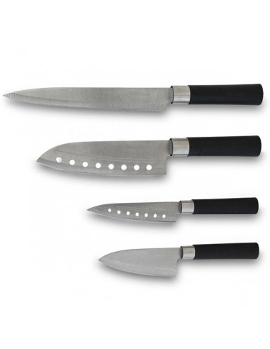 Cuchillos Santoku Cecotec (set de 4)
