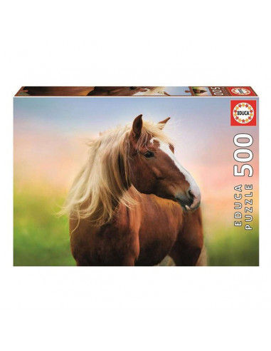Puzzle: Tiere Educa Pferd (500 pcs)