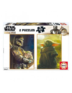 Puzzle Educa Baby Yoda (2 x...