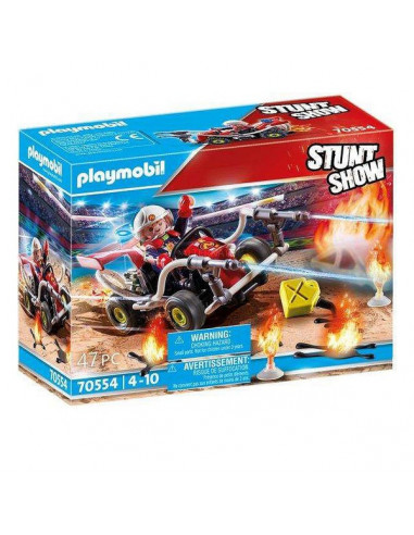 Playset Playmobil Stunt Show Bombero...