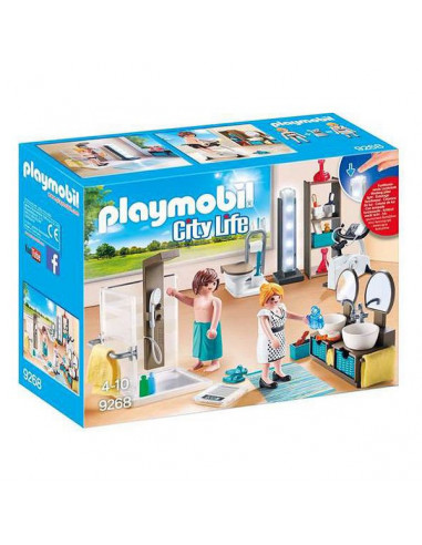 Playset City Live Bathroom Playmobil...