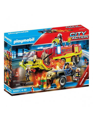 Playset City Action Fire Truck Rescue...