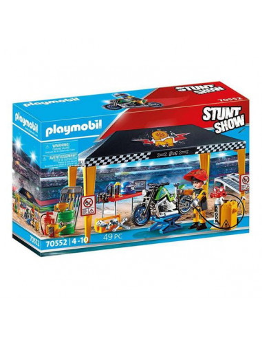 Playset Stuntshow Garage Playmobil...