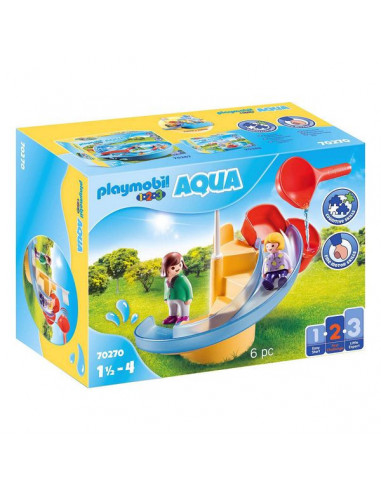 Playset 1,2,3 Water Slide Playmobil...