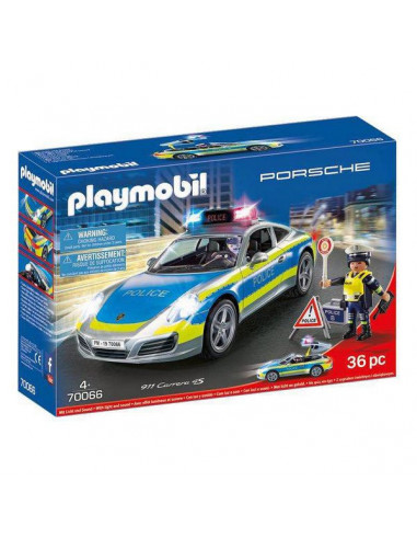 Playset Porsche 911 Carrera 4S Police...