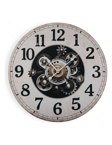 Reloj de Pared Madera (3 x 58 x 58 cm)