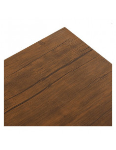 Tisch Holz karriert (80 x... 2