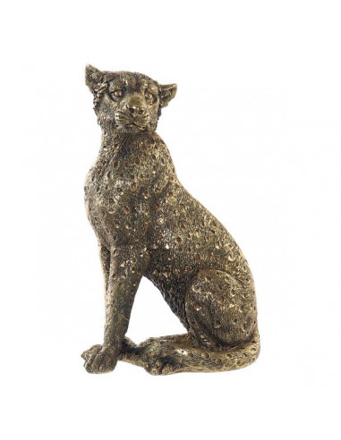 Skulptur Dekodonia Leopard Golden (14...