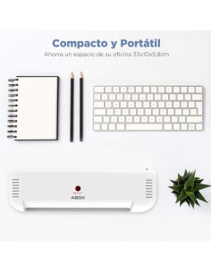 Plastificadora ABOX Blanco...