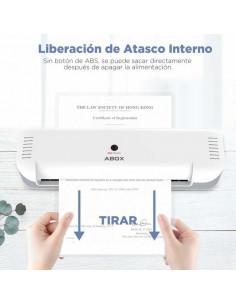 Plastificadora ABOX Blanco... 2