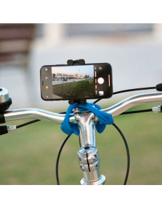 Trípode Portátil Azul flexible 2