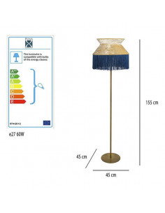Stehlampe Cancan Samt (45 x... 2