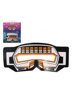 Augenmaske LED Weiß