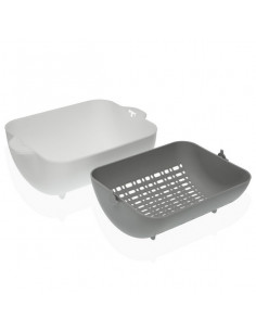 Abtropfer Weiß Grau PP (20... 2