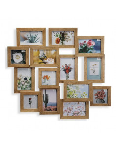 Portafotos Múltiple Madera...