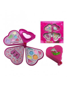 Make-up Etui Herz Rosa