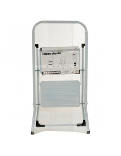 Escalera plegable Blanco... 2