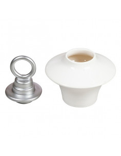 Vase klein Silberfarben aus... 2