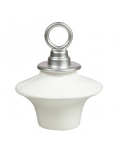 Vase groß Silberfarben aus...