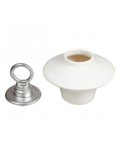 Tibor Grande Plateado Cerámica 2