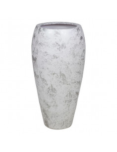 Vase Silberfarben aus Keramik