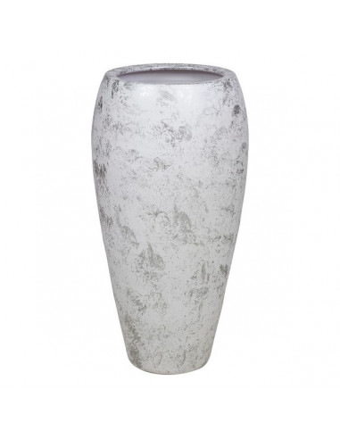 Vase Silberfarben aus Keramik