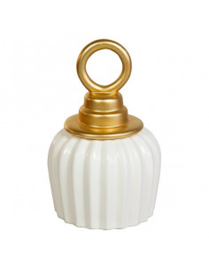 Vase Golden klein aus Keramik