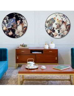 Vase groß Golden aus Keramik 2