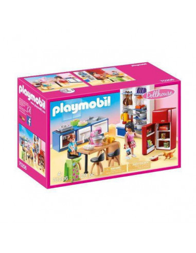 Playset Dollhouse Kitchen Playmobil...