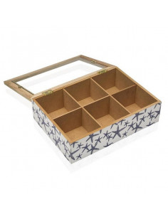 Caja de Té Stars Madera