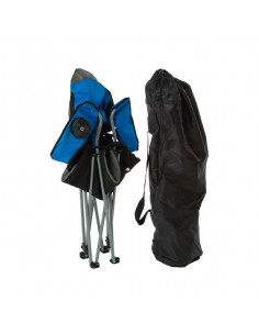 Silla Plegable Acero Azul... 2