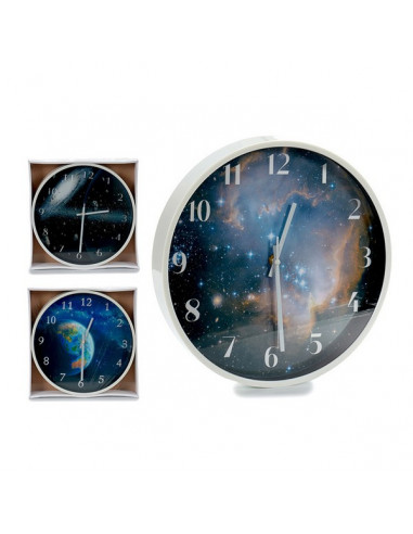 Reloj de Pared Blanco 3 (30 x 4 x 30 cm)