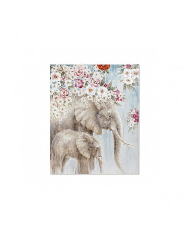 Bild DKD Home Decor Elefant Blomster...