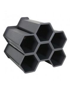 Flaschenregal Schwarz (2...