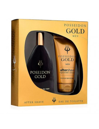 Set mit Herrenkosmetik Gold Posseidon...