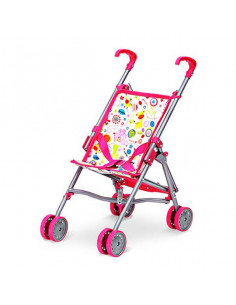 Carrito para Muñecas Rosa...