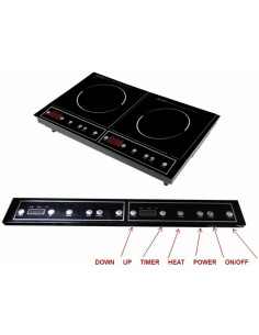 Placa de cocina doble de... 2