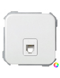 Tapa para Toma RJ11 Ledkia...