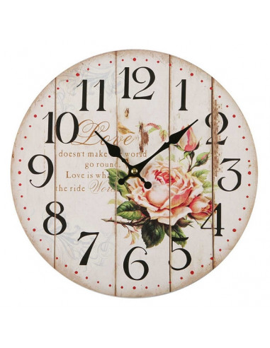 Reloj de Pared Rosé Metal (5 x 28 x...